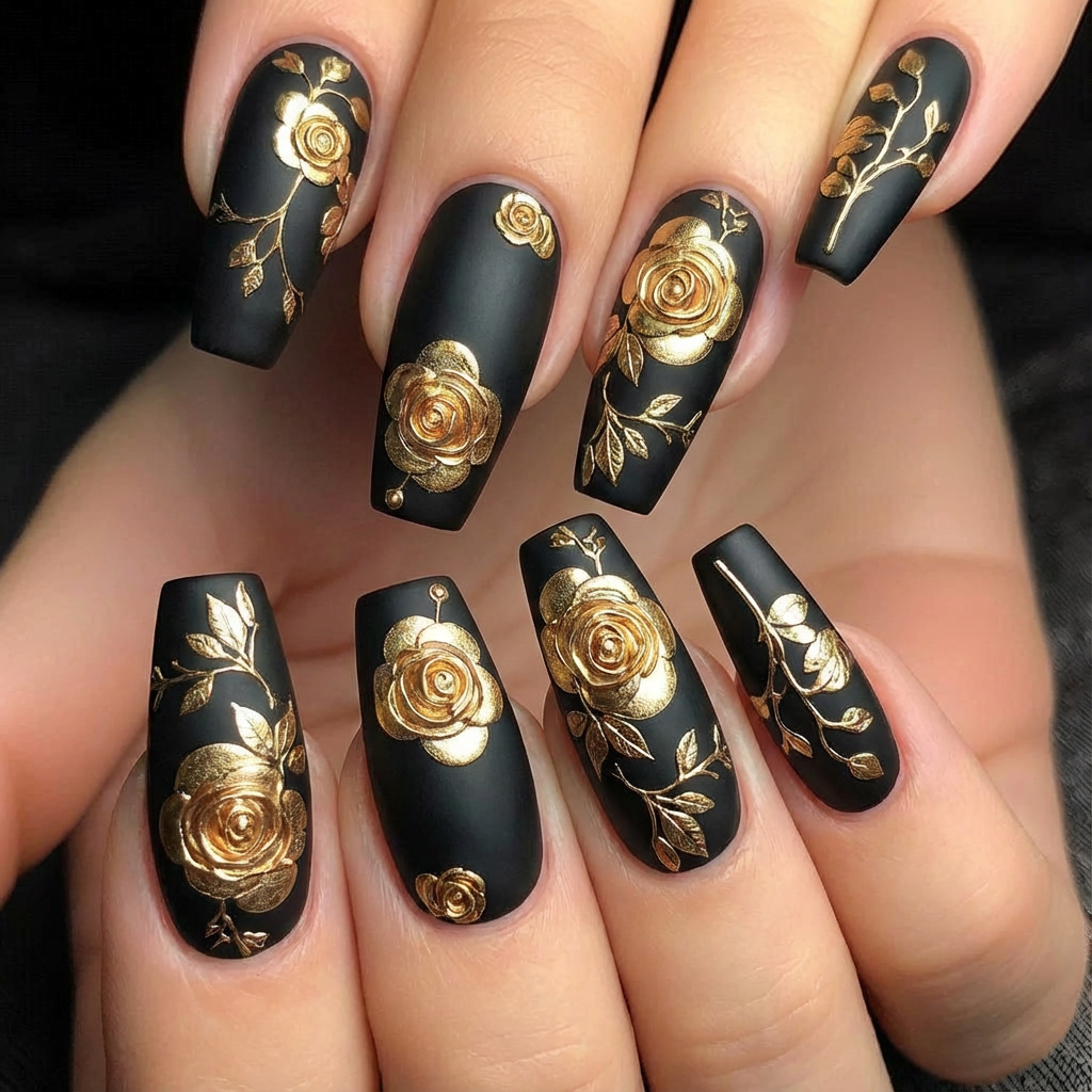 Nail Art Press On - 3D накладные ногти для женщин и