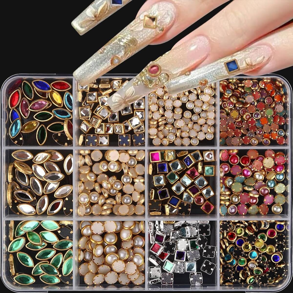 1 коробка: Изысканные блестящи – обзор и цена Nail Art Valentines Day