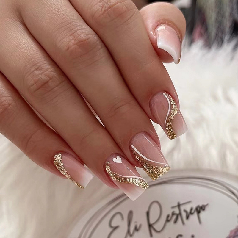Короткие накладные ногти средн – обзор и цена Nail Art Press On