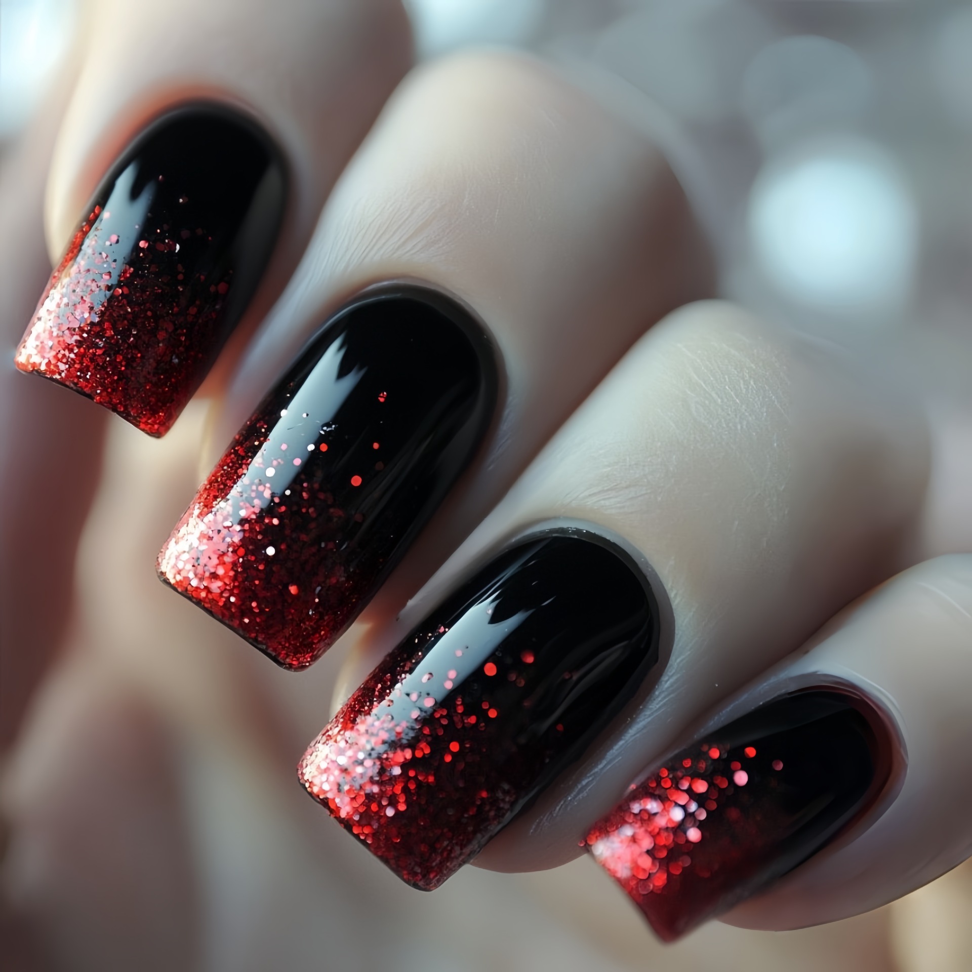 Короткие средние накладные ног – обзор и цена Nail Art Press On
