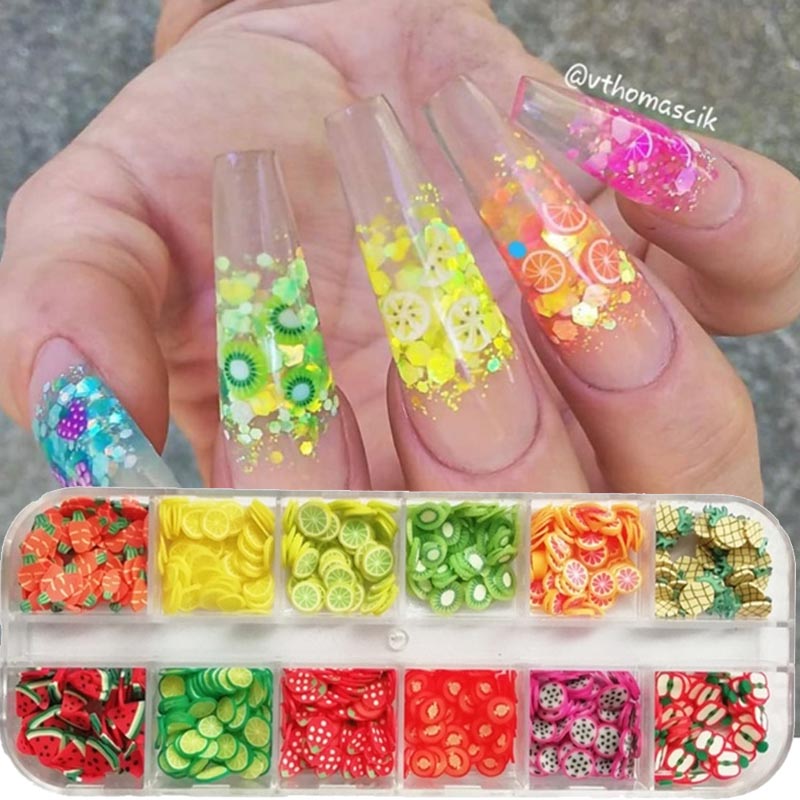 1000-240 шт. ломтики фруктов д – обзор и цена Nail Art Valentines Day